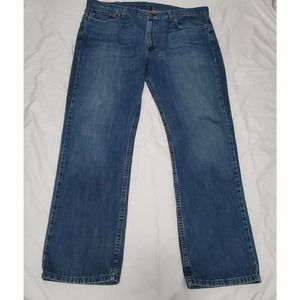 Levis 514 The Original Mens Jeans Straight Fit Denim Blue Size 38x30